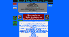 Desktop Screenshot of horserentals.com